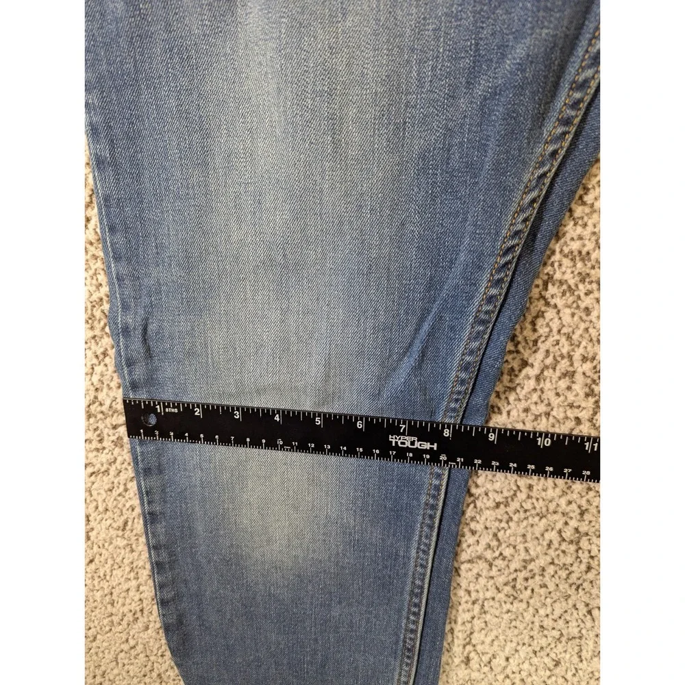 Levis 559 Men's Jeans Size 38×30‎ Blue Relaxed Straight Wide Leg Altered Read